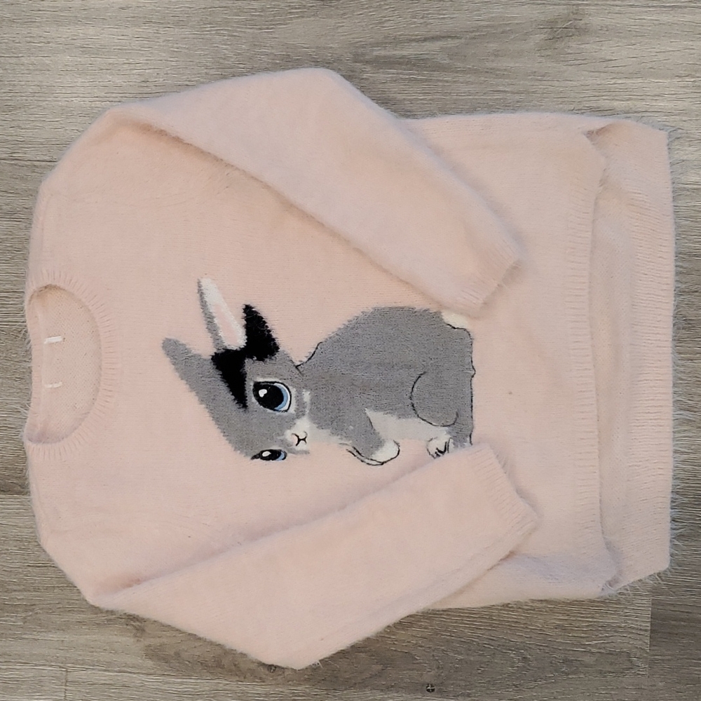 Women's furry sweater 3/4 sleeve, xs